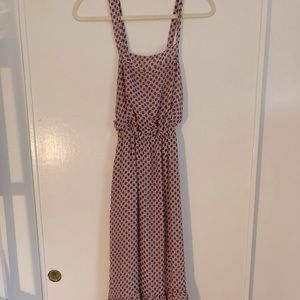 J.crew maxi dress. Chris cross back.